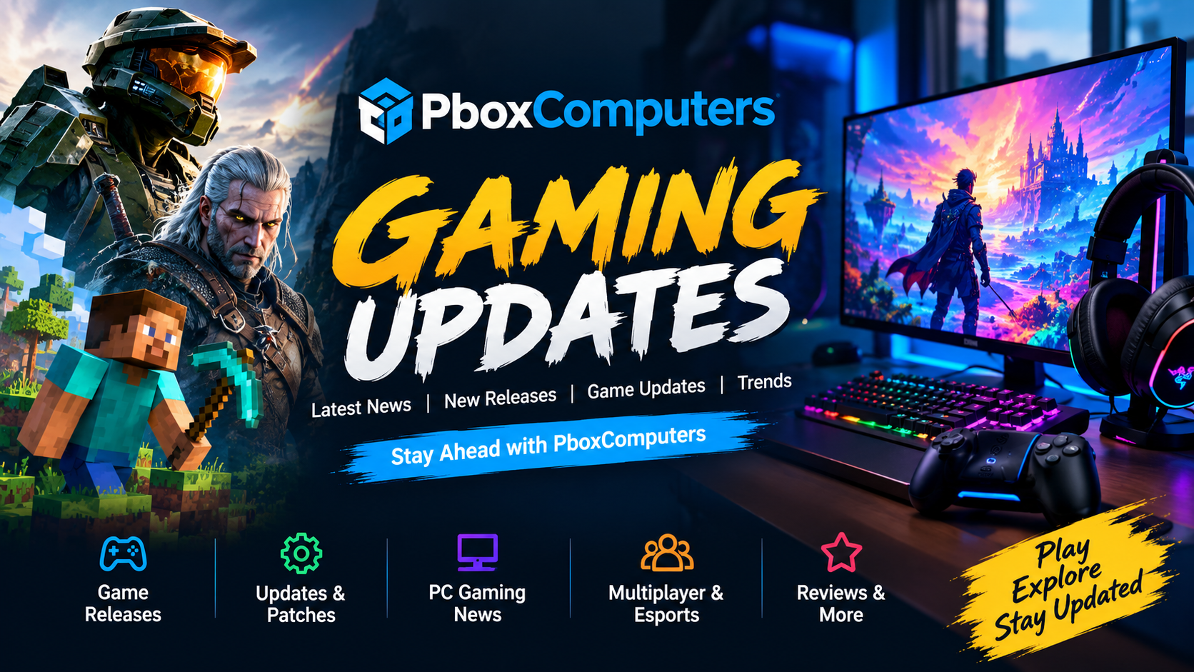 Gaming Updates PboxComputers: Latest News, Releases